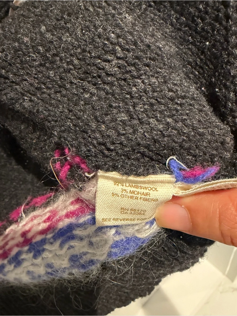 Free People Fair Isle Lambswool Mohair Sweater Vest